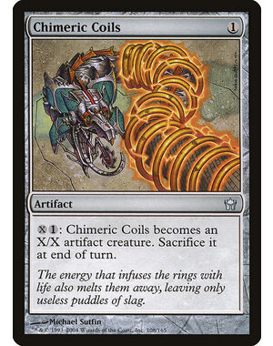Magic: The Gathering Chimeric Coils (108) Lightly Played
