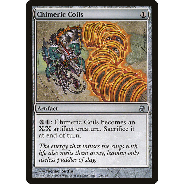 Magic: The Gathering Chimeric Coils (108) Lightly Played