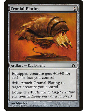 Magic: The Gathering Cranial Plating (113) Lightly Played