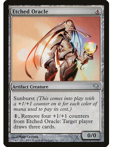 Magic: The Gathering Etched Oracle (121) Moderately Played