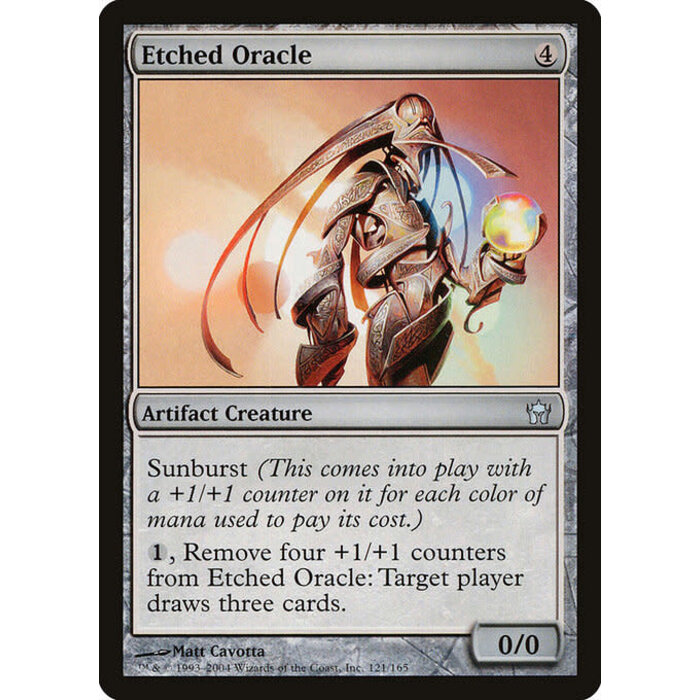 Magic: The Gathering Etched Oracle (121) Moderately Played
