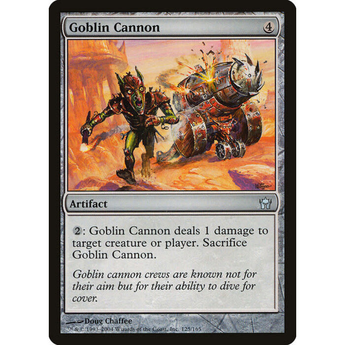Magic: The Gathering Goblin Cannon (125) Lightly Played