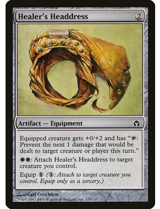 Magic: The Gathering Healer's Headdress (129) Moderately Played