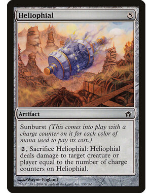 Magic: The Gathering Heliophial (130) Moderately Played