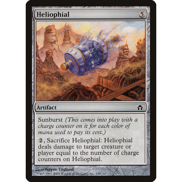Magic: The Gathering Heliophial (130) Moderately Played