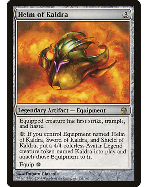 Magic: The Gathering Helm of Kaldra (131) Lightly Played