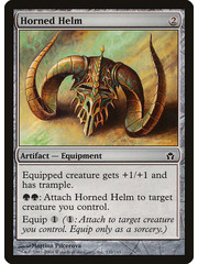 Magic: The Gathering Horned Helm (132) Lightly Played