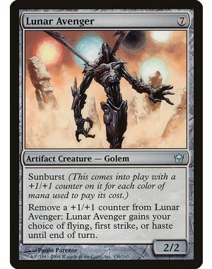Magic: The Gathering Lunar Avenger (136) Lightly Played