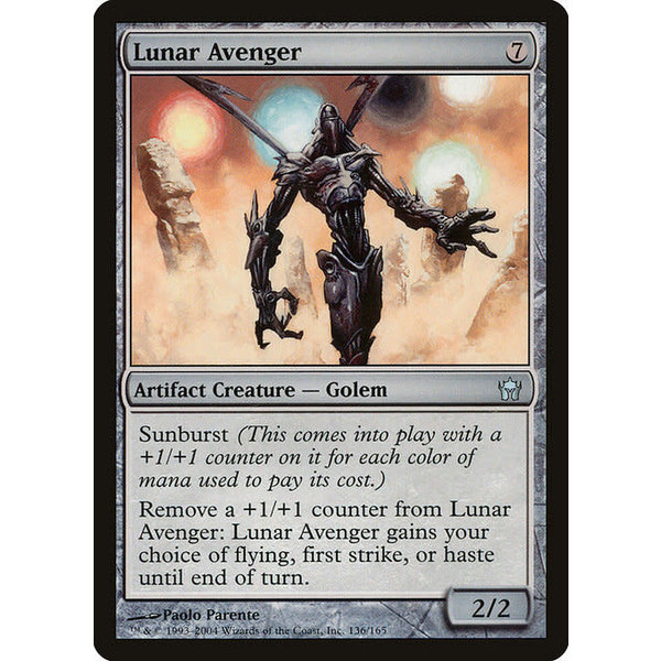 Magic: The Gathering Lunar Avenger (136) Lightly Played