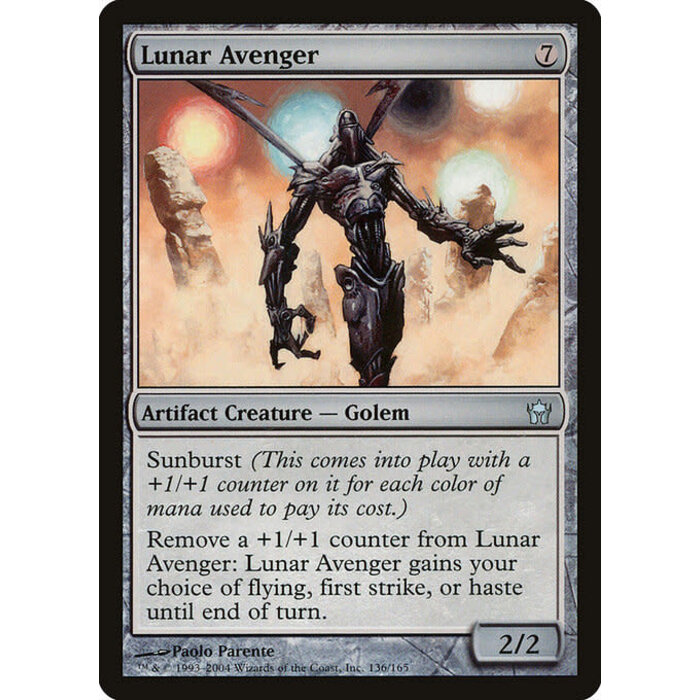 Magic: The Gathering Lunar Avenger (136) Lightly Played
