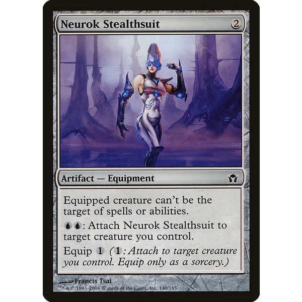 Magic: The Gathering Neurok Stealthsuit (140) Moderately Played