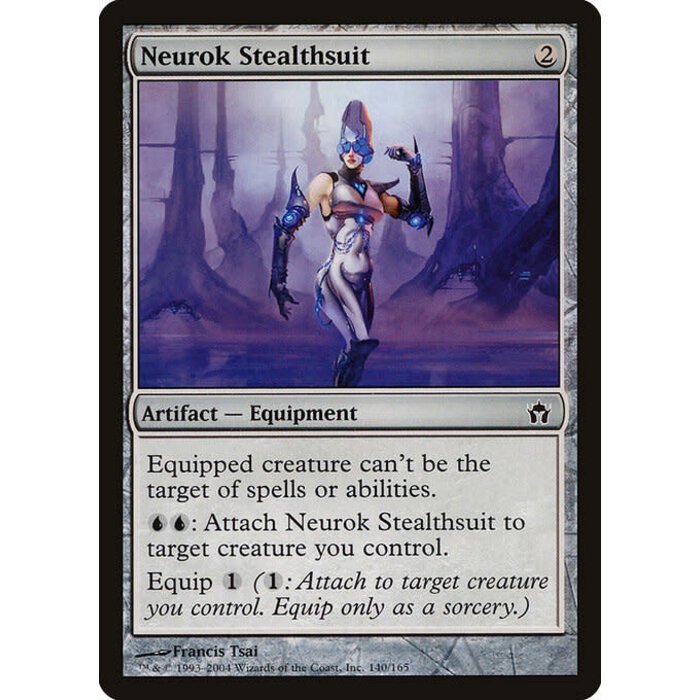 Magic: The Gathering Neurok Stealthsuit (140) Moderately Played