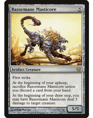 Magic: The Gathering Razormane Masticore (146) Moderately Played