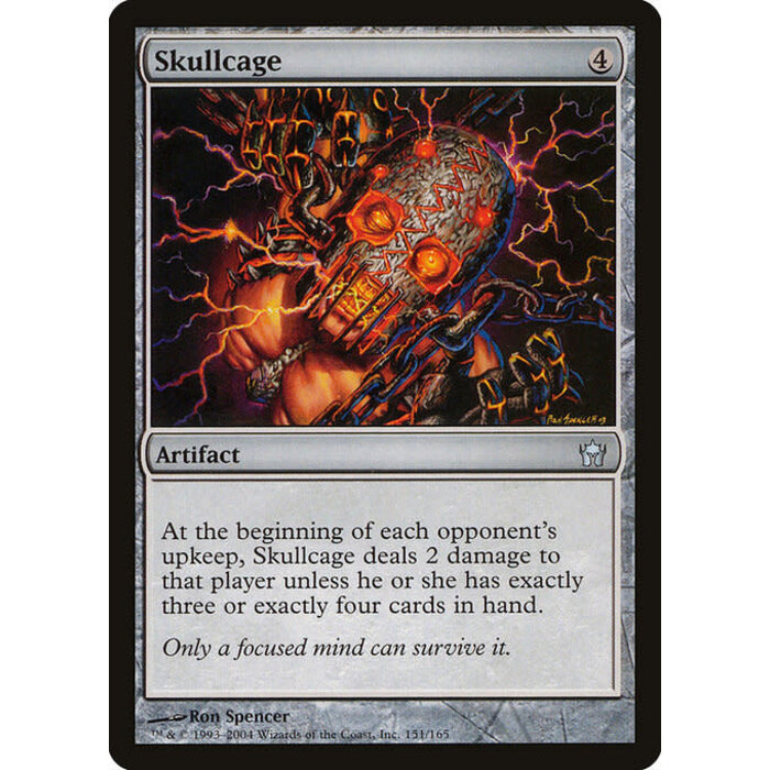Magic: The Gathering Skullcage (151) Lightly Played