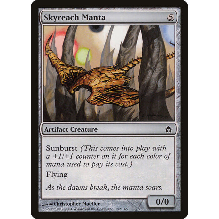 Magic: The Gathering Skyreach Manta (152) Lightly Played