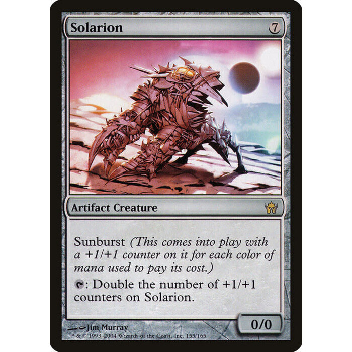 Magic: The Gathering Solarion (153) Lightly Played