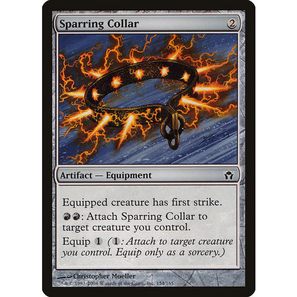 Magic: The Gathering Sparring Collar (154) Lightly Played