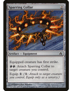 Magic: The Gathering Sparring Collar (154) Moderately Played