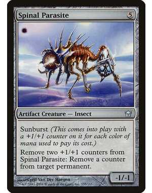 Magic: The Gathering Spinal Parasite (155) Lightly Played