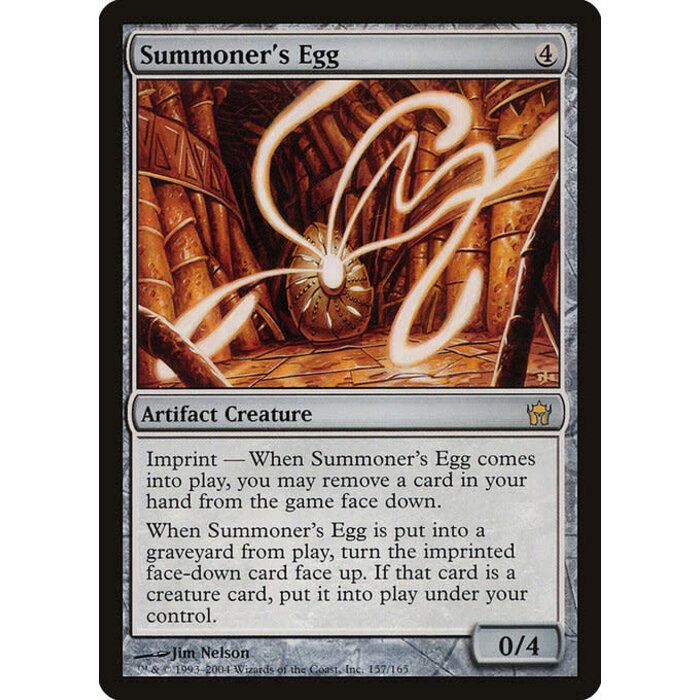 Magic: The Gathering Summoner's Egg (157) Lightly Played Foil
