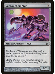 Magic: The Gathering Suntouched Myr (160) Lightly Played