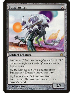 Magic: The Gathering Suncrusher (159) Moderately Played