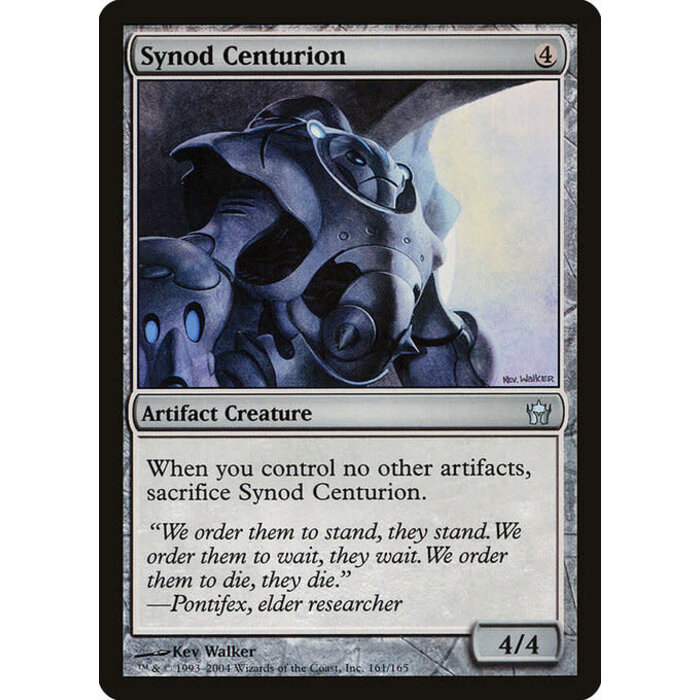 Magic: The Gathering Synod Centurion (161) Moderately Played
