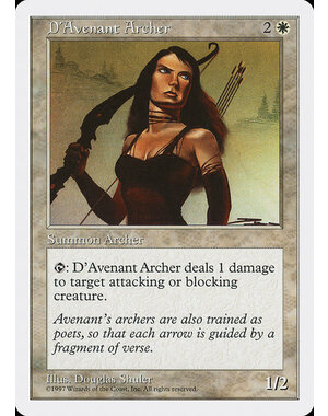 Magic: The Gathering D'Avenant Archer (023) Lightly Played