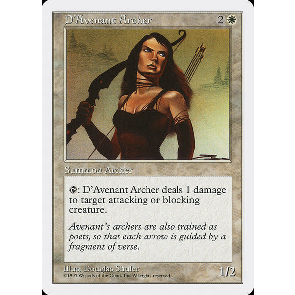 Magic: The Gathering D'Avenant Archer (023) Lightly Played