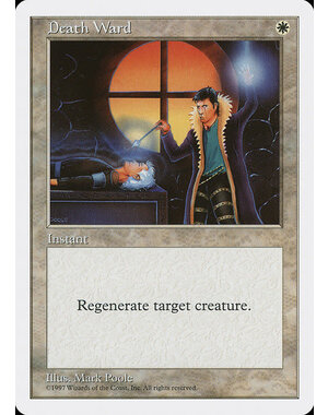 Magic: The Gathering Death Ward (025) Lightly Played