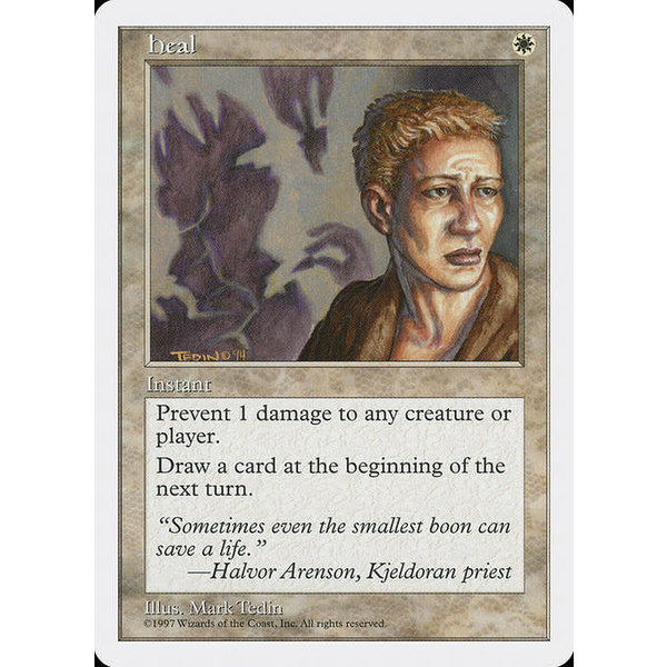 Magic: The Gathering Heal (032) Lightly Played