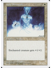Magic: The Gathering Holy Strength (035) Lightly Played