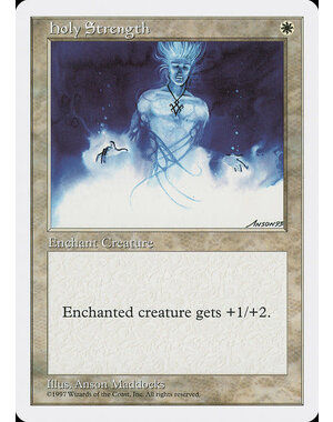 Magic: The Gathering Holy Strength (035) Lightly Played