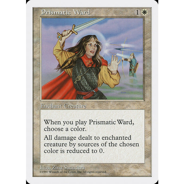 Magic: The Gathering Prismatic Ward (053) Lightly Played