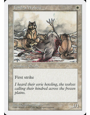 Magic: The Gathering Tundra Wolves (066) Near Mint