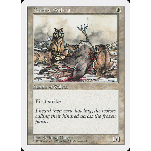 Magic: The Gathering Tundra Wolves (066) Near Mint