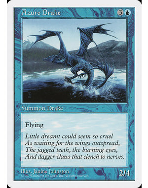 Magic: The Gathering Azure Drake (073) Lightly Played
