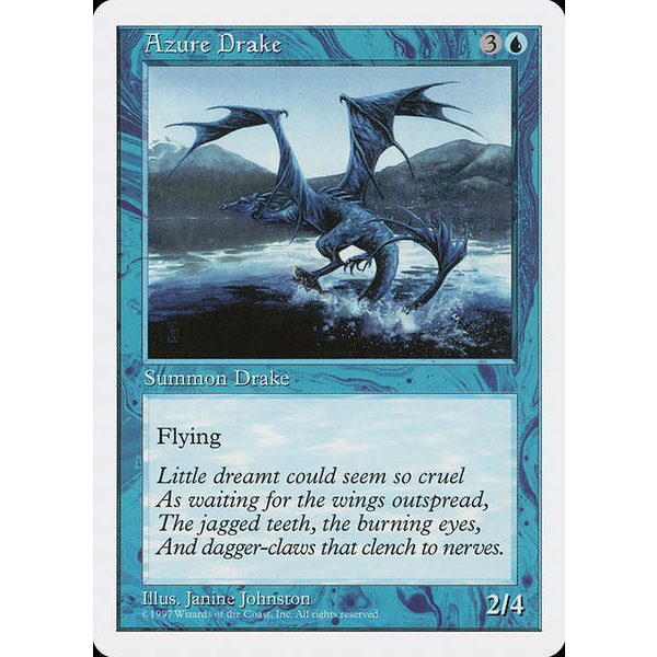 Magic: The Gathering Azure Drake (073) Lightly Played