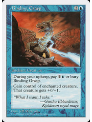 Magic: The Gathering Binding Grasp (074) Lightly Played