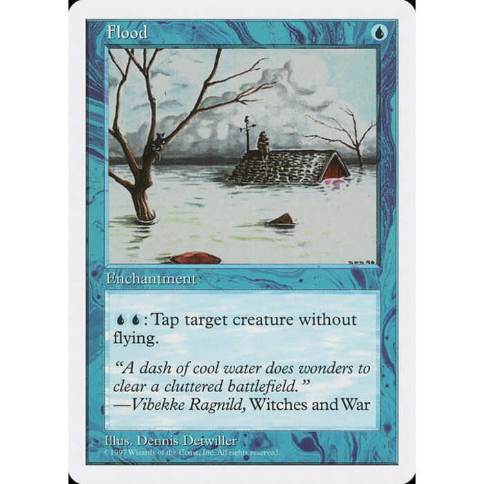 Magic: The Gathering Flood (087) Lightly Played