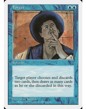 Magic: The Gathering Forget (089) Lightly Played