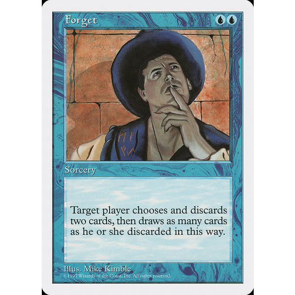 Magic: The Gathering Forget (089) Lightly Played
