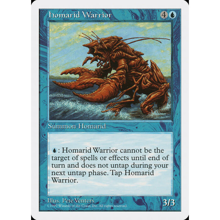 Magic: The Gathering Homarid Warrior (092) Lightly Played