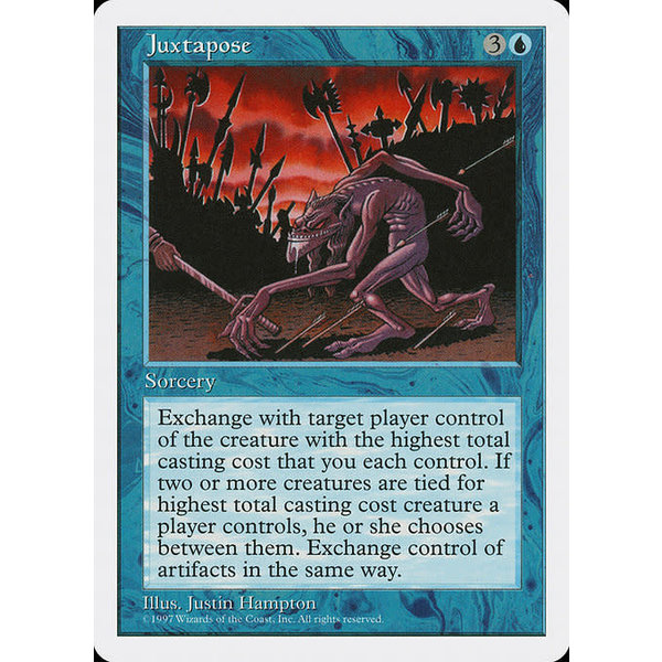 Magic: The Gathering Juxtapose (095) Lightly Played