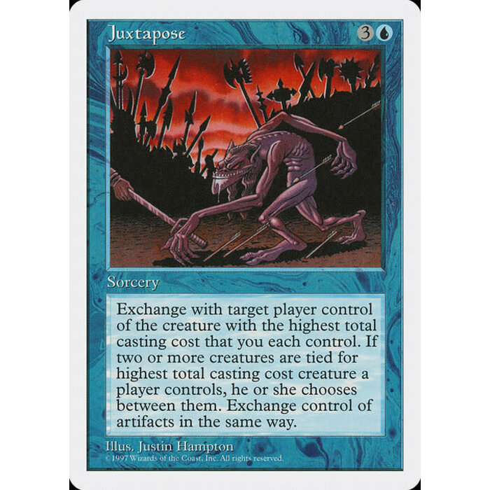 Magic: The Gathering Juxtapose (095) Lightly Played