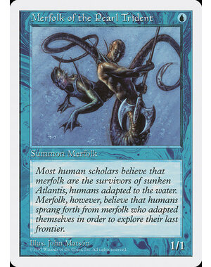 Magic: The Gathering Merfolk of the Pearl Trident (104) Lightly Played