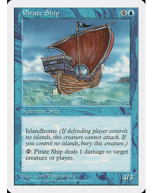 Magic: The Gathering Pirate Ship (109) Lightly Played