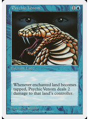 Magic: The Gathering Psychic Venom (113) Lightly Played