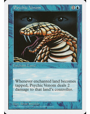 Magic: The Gathering Psychic Venom (113) Lightly Played