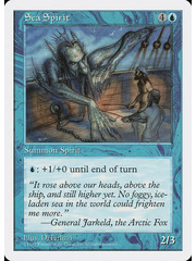 Magic: The Gathering Sea Spirit (119) Lightly Played